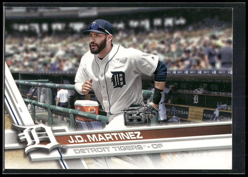 2017 Topps #565 J.D. Martinez