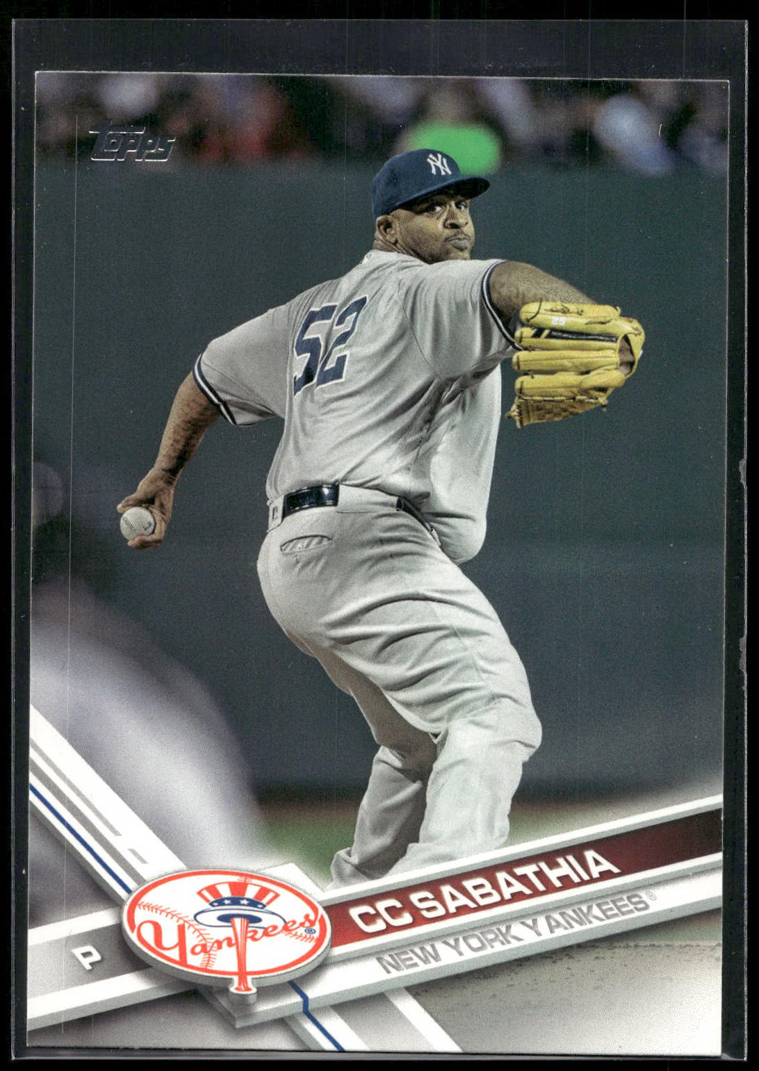 2017 Topps #465 CC Sabathia
