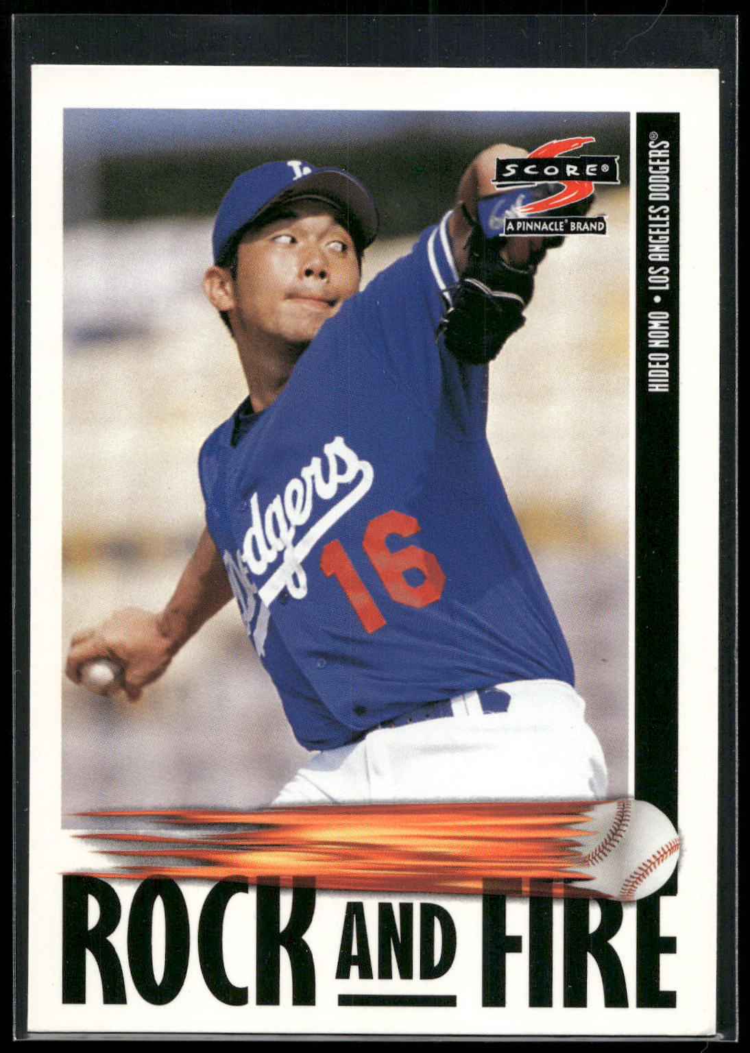 1997 Score #522 Hideo Nomo