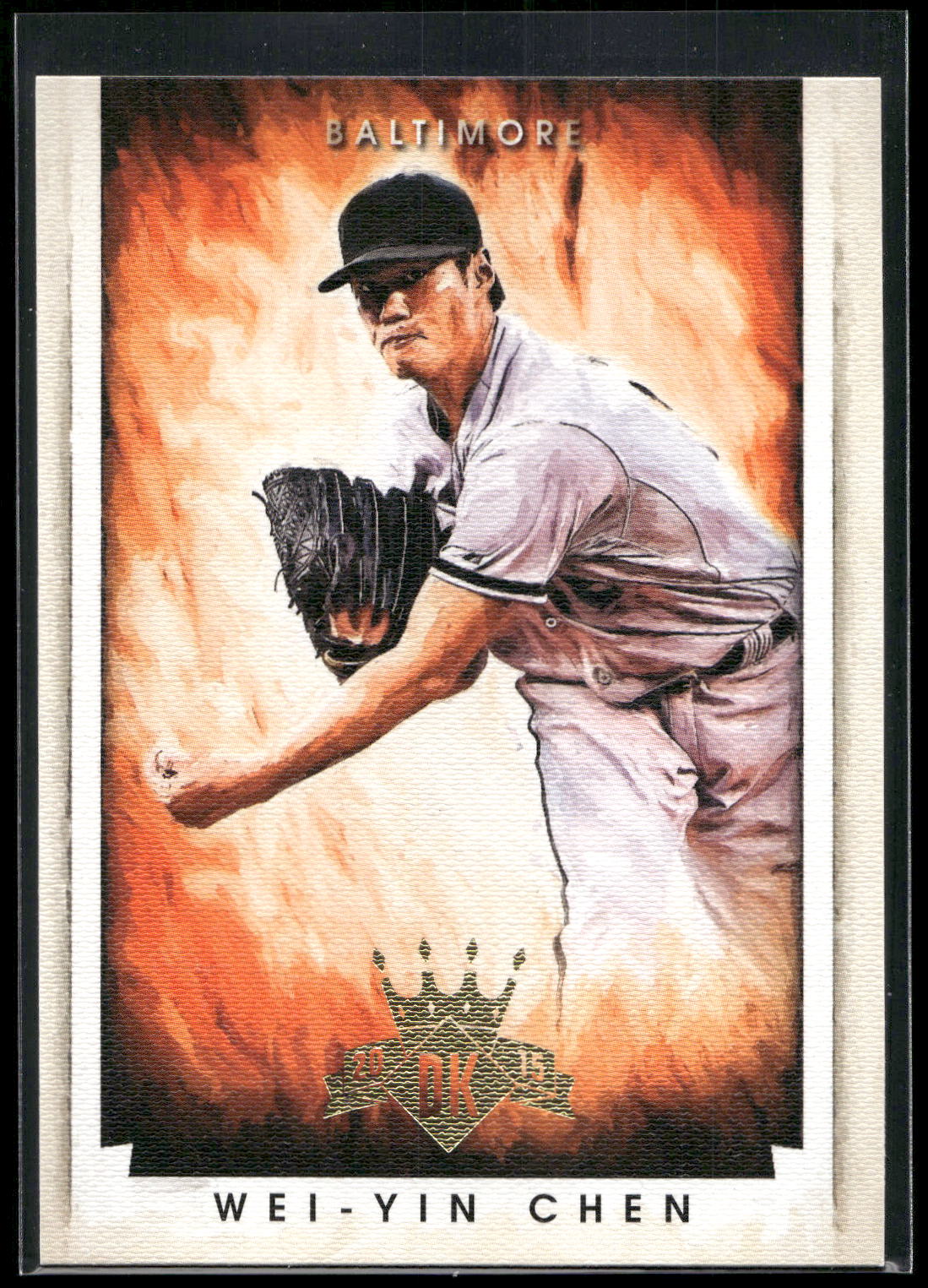 2015 Panini Diamond Kings #141 Wei-Yin Chen