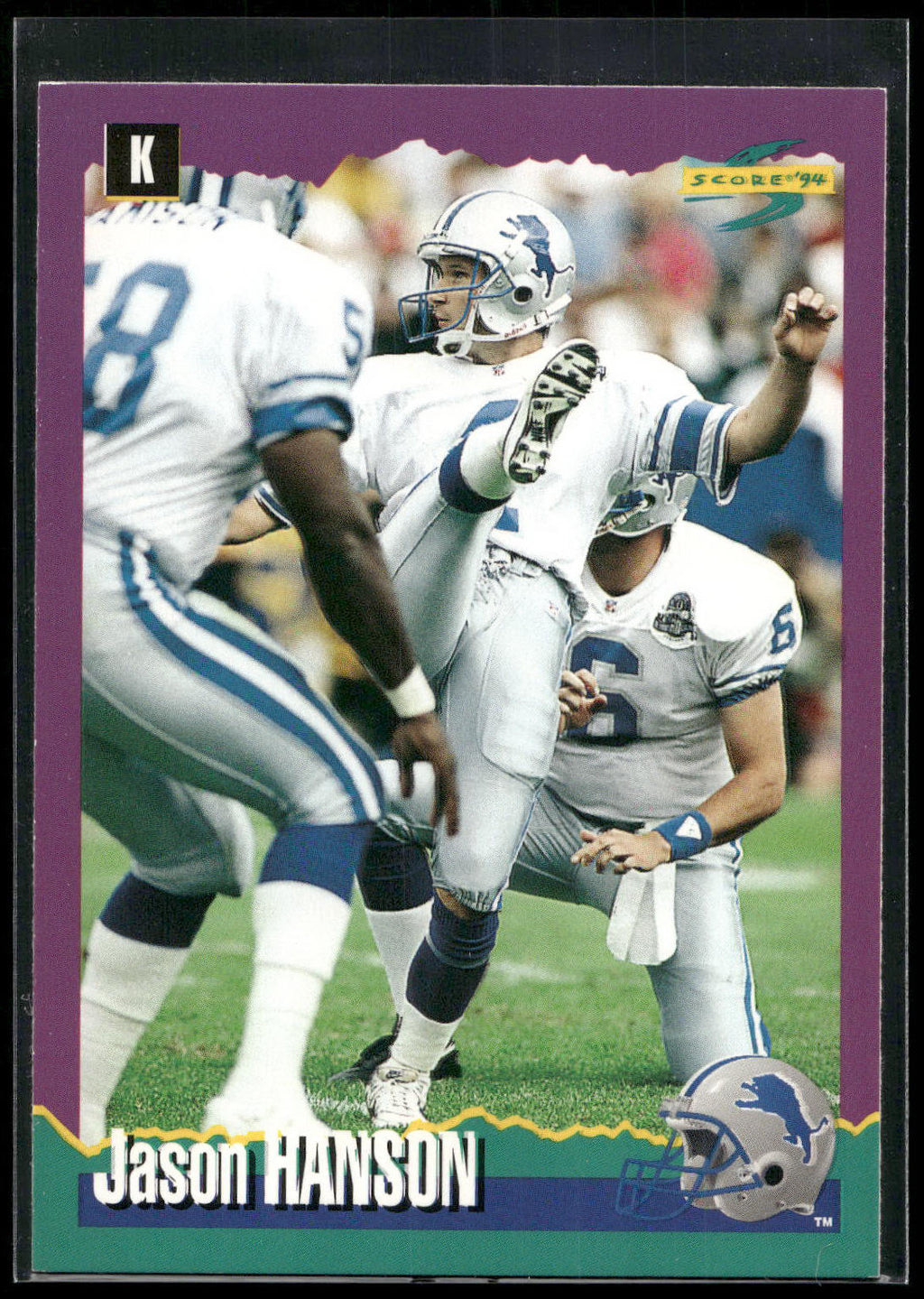 1994 Score #41 Jason Hanson