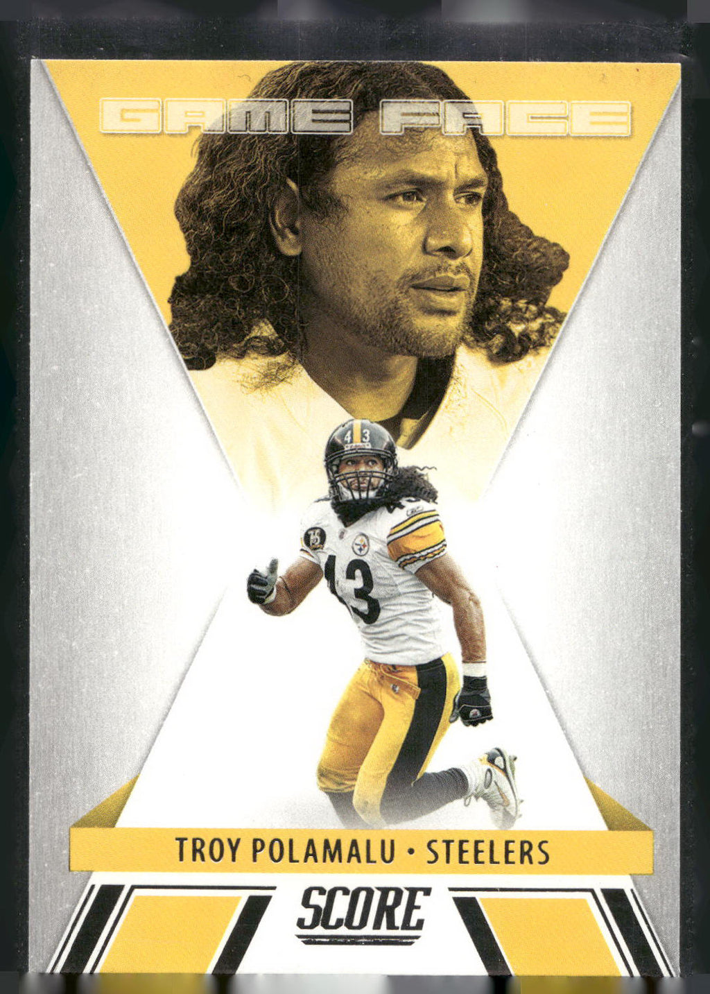 2021 Score #GF13 Troy Polamalu Game Face