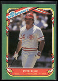 1987 Fleer Star Stickers #102 Pete Rose