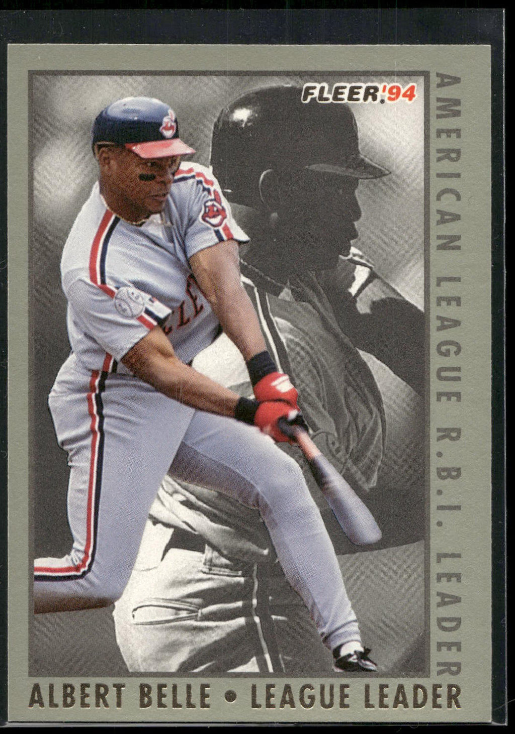 1994 Fleer #2 Albert Belle League Leaders
