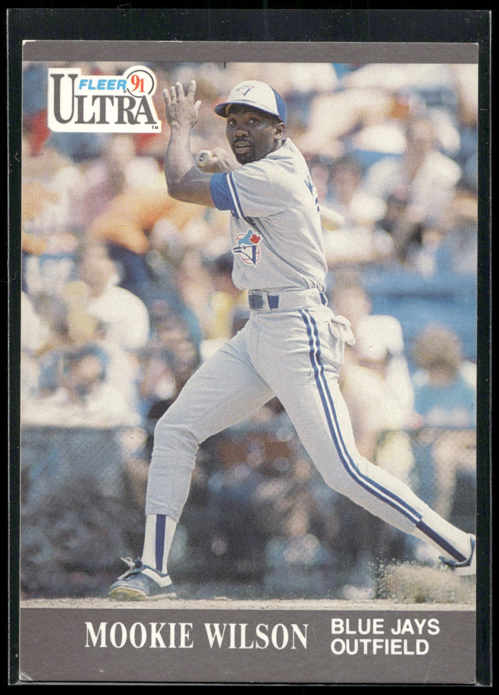 1991 Ultra #372 Mookie Wilson