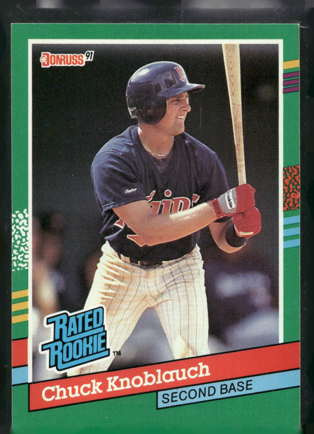 1991 Donruss #421 Chuck Knoblauch