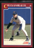 1991 Score Rookie & Traded #93T Chuck Knoblauch