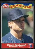 1992 Post Cereal #6 Chuck Knoblauch