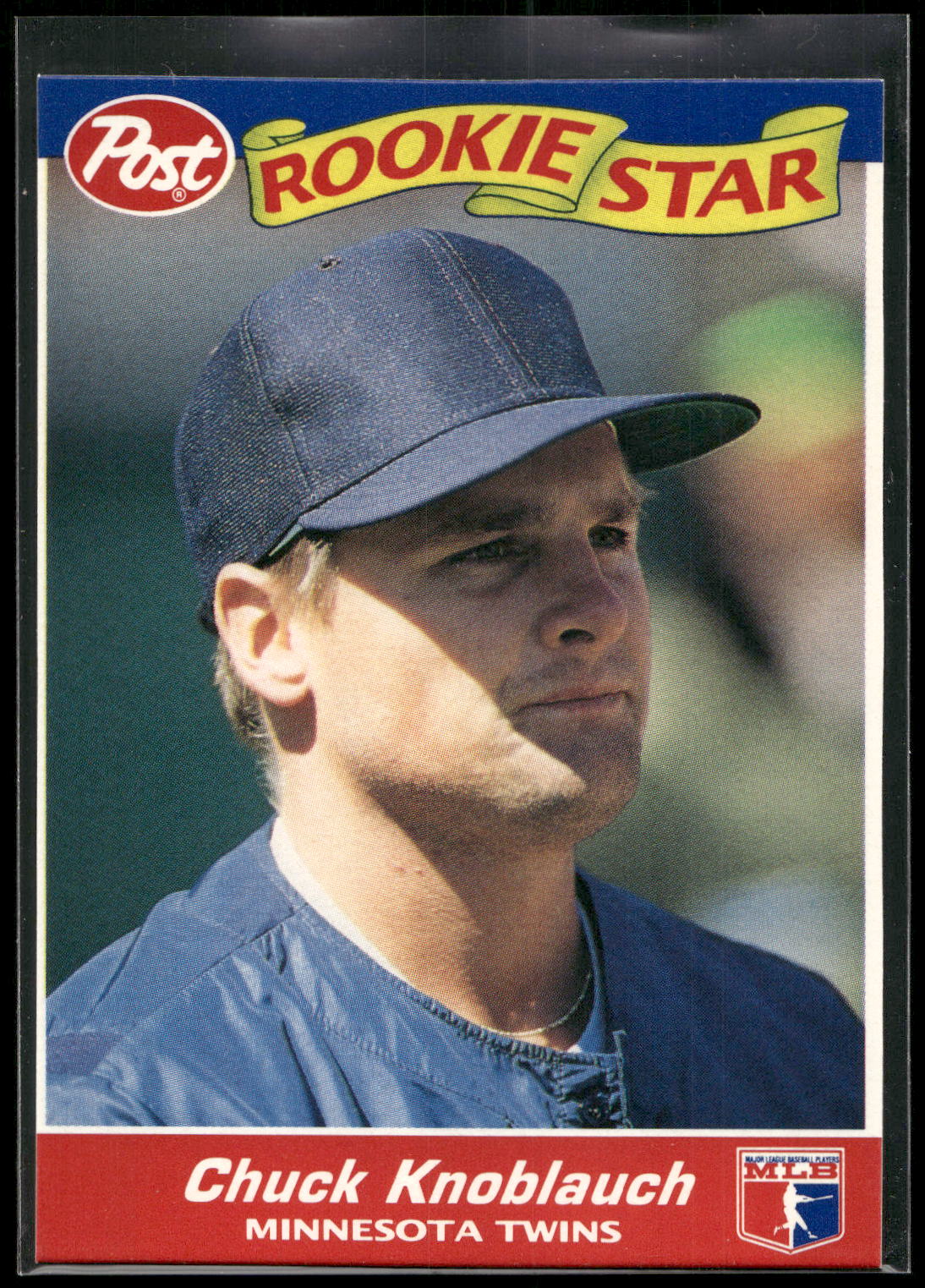 1992 Post Cereal #6 Chuck Knoblauch