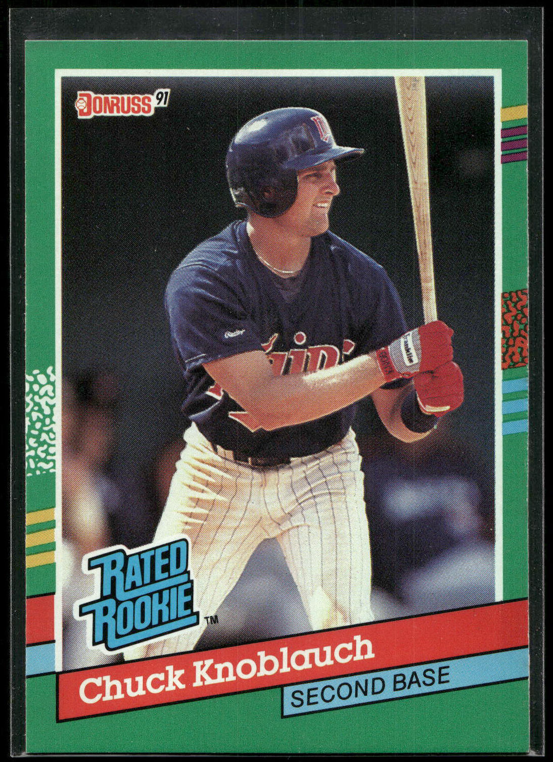 1991 Donruss #421 Chuck Knoblauch