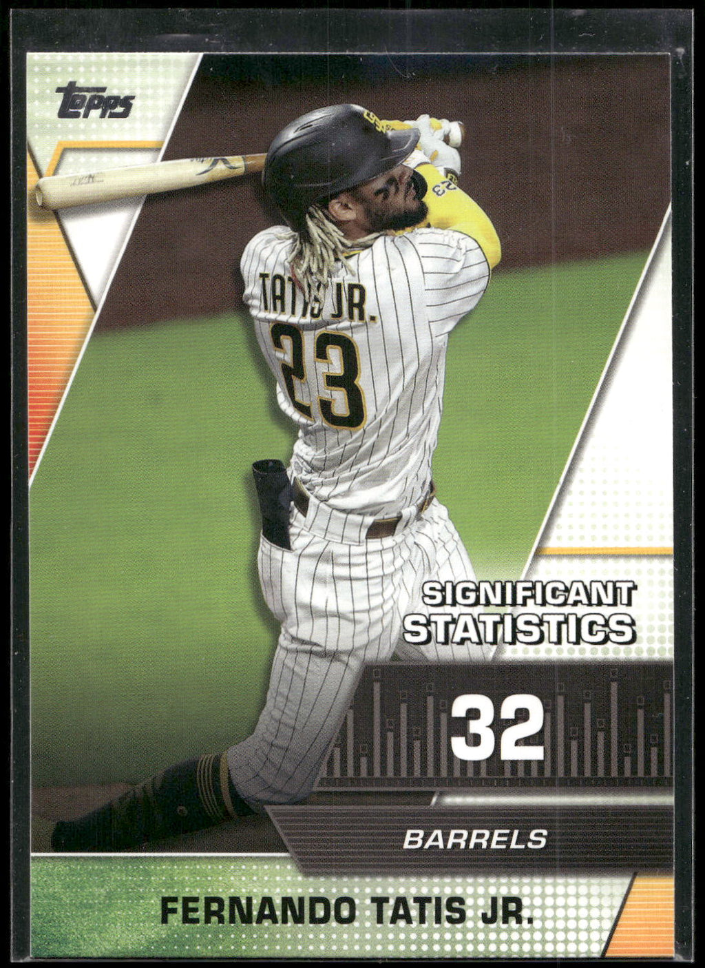 2021 Topps #SS-5 Fernando Tatis Jr. Significant Statistics
