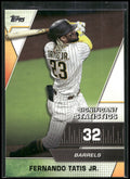 2021 Topps #SS-5 Fernando Tatis Jr. Significant Statistics