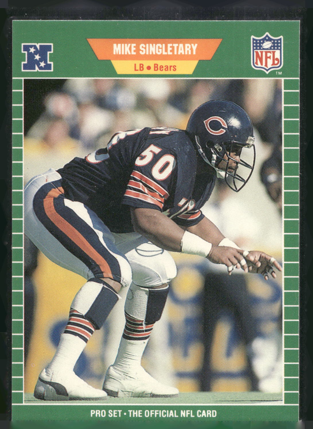 1989 Pro Set #50 Mike Singletary