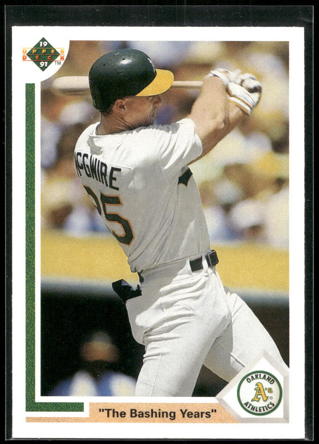 1991 Upper Deck #656 "The Bashing Years"