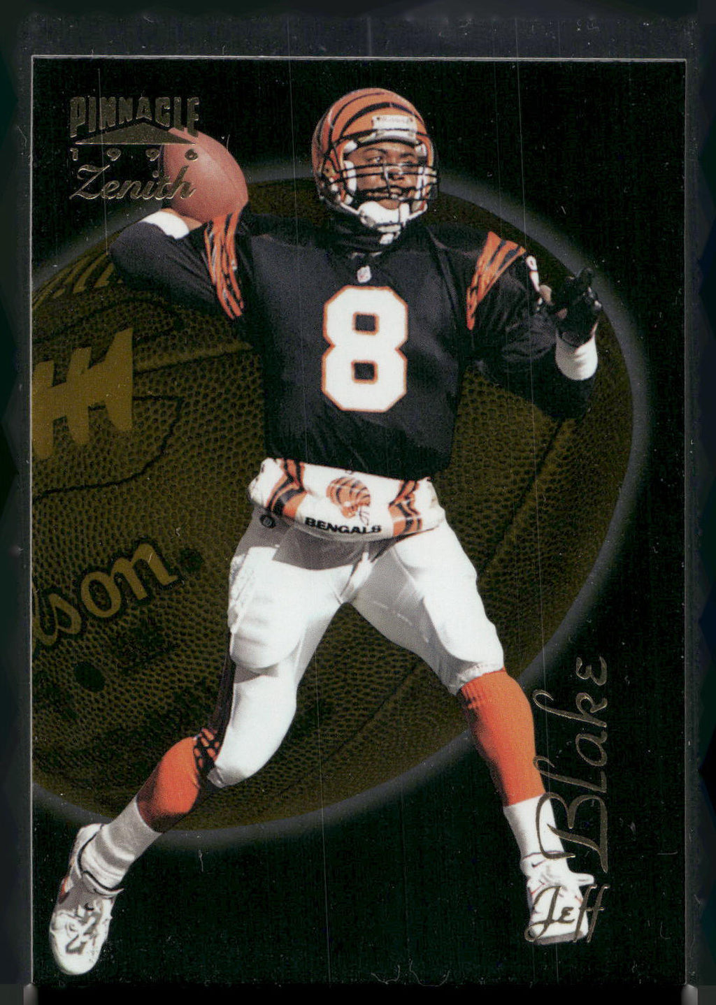1996 Zenith #Z-12 Jeff Blake
