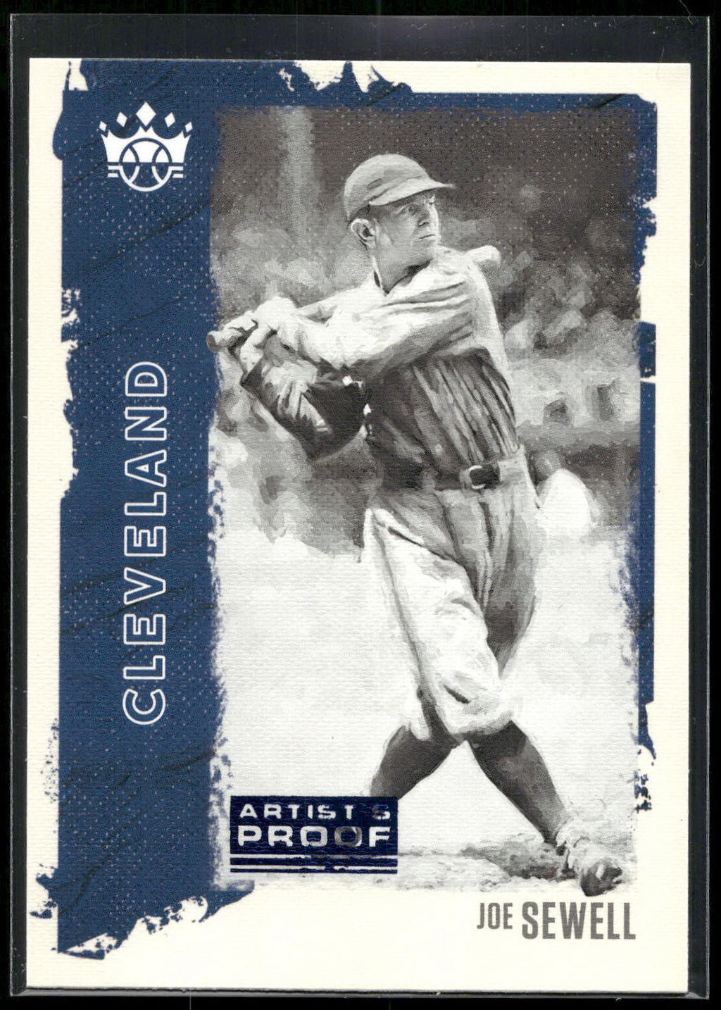 2021 Panini Diamond Kings #5 Joe Sewell Artist's Proof Blue