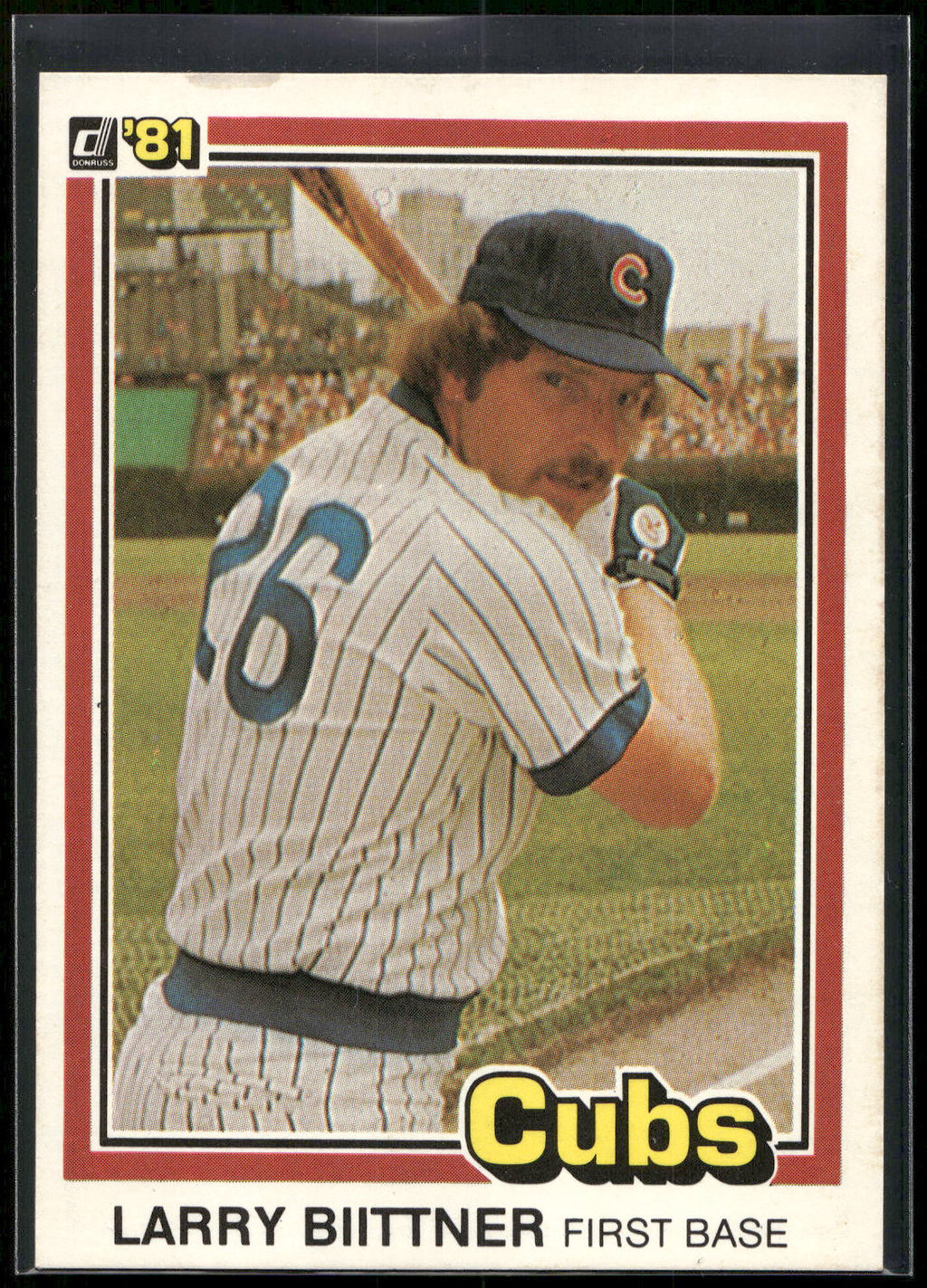 1981 Donruss #515 Larry Biittner