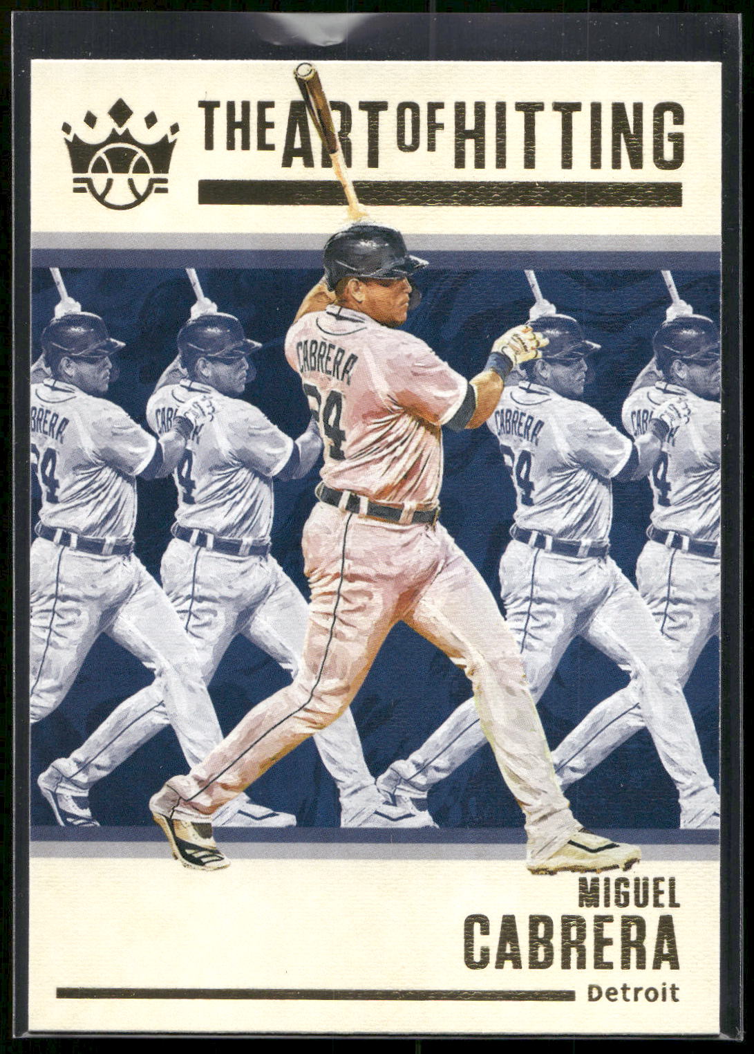 2021 Panini Diamond Kings #AOH-7 Miguel Cabrera The Art of Hitting