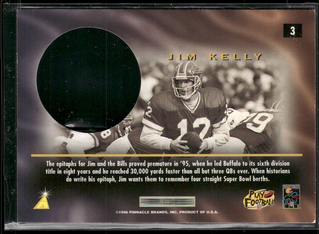 1996 Pinnacle Mint #3 Jim Kelly