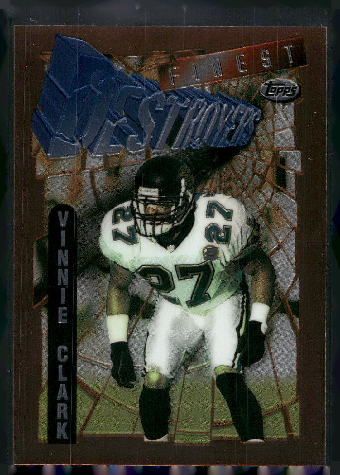1996 Finest #224 Vinnie Clark
