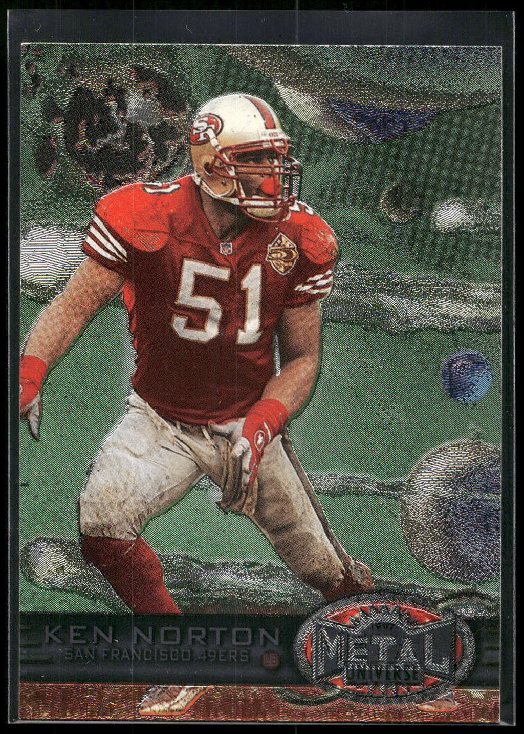 1997 Metal Universe #96 Ken Norton