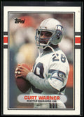 1989 Topps #186 Curt Warner