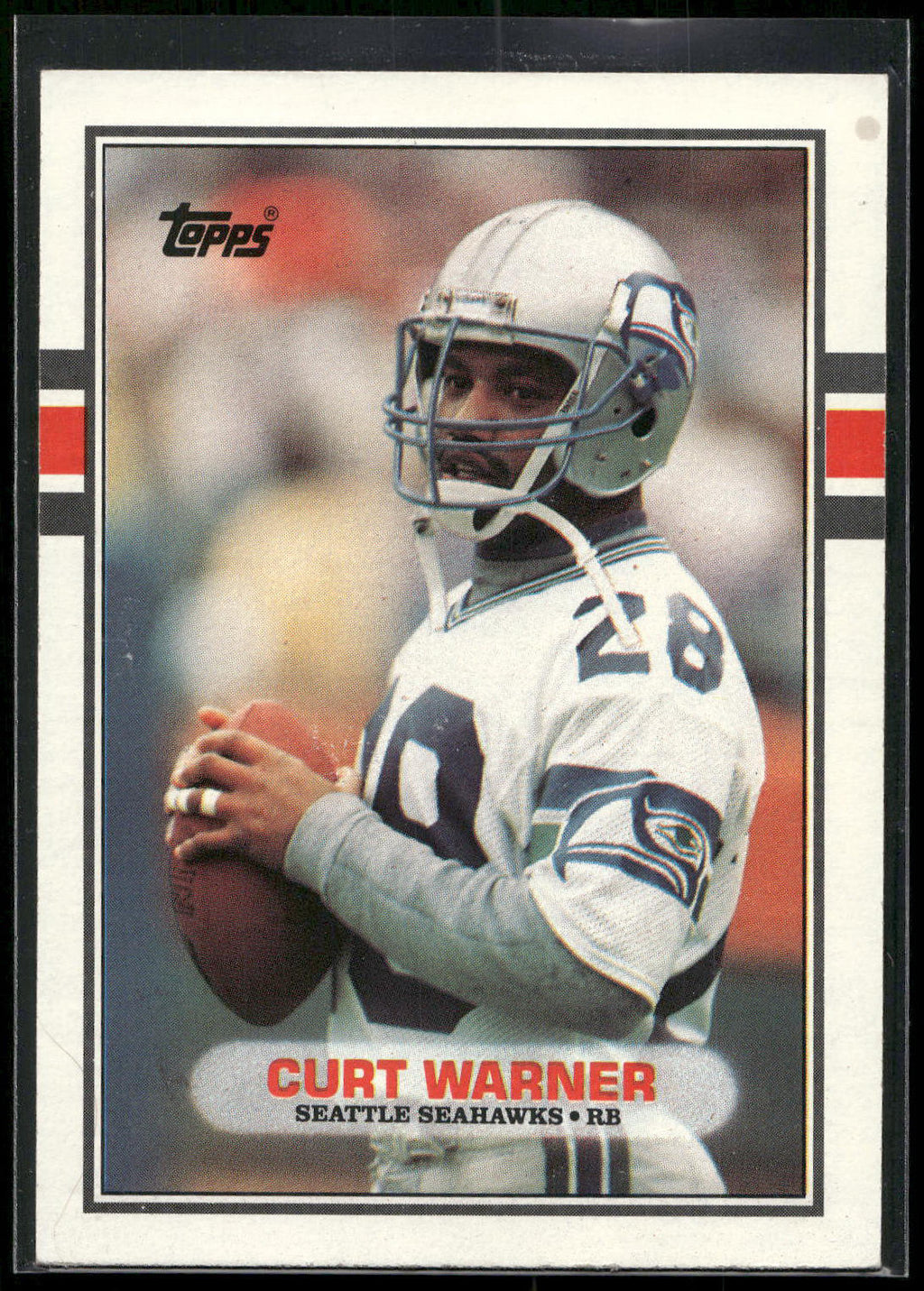 1989 Topps #186 Curt Warner