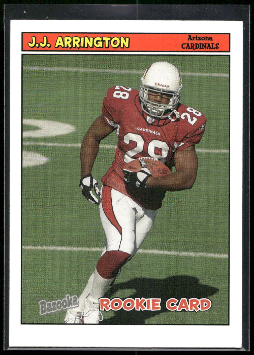 2005 Bazooka #166 J.J. Arrington
