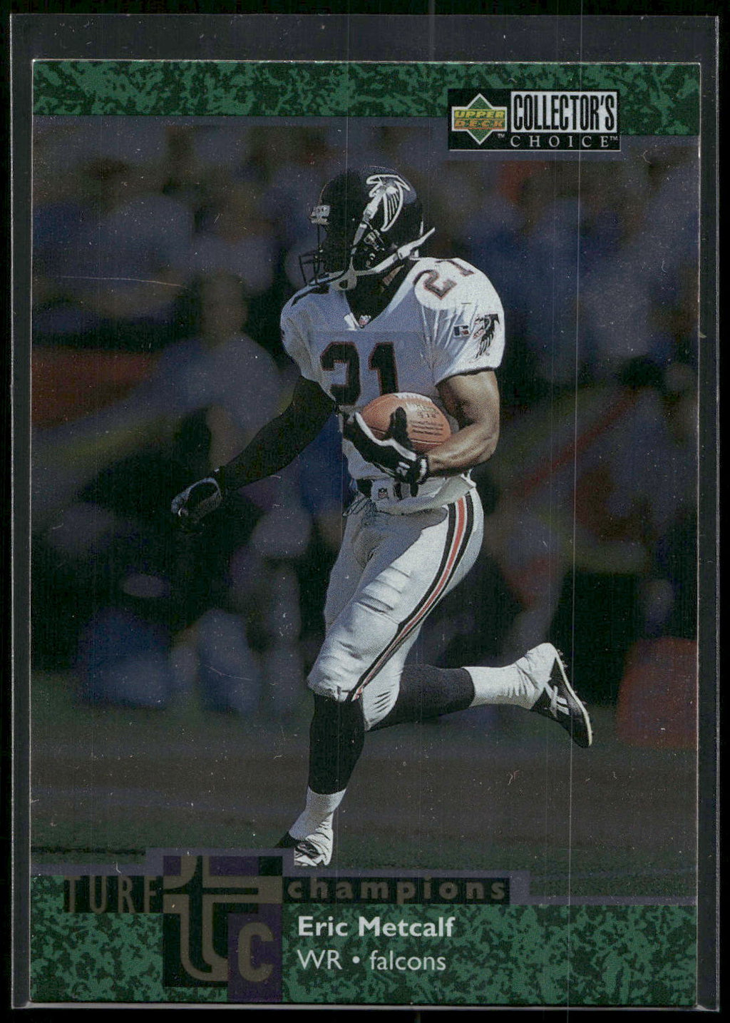 1997 Collector's Choice #TC23 Eric Metcalf Turf Champions