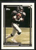 1992 Topps #692 Deion Sanders Gold