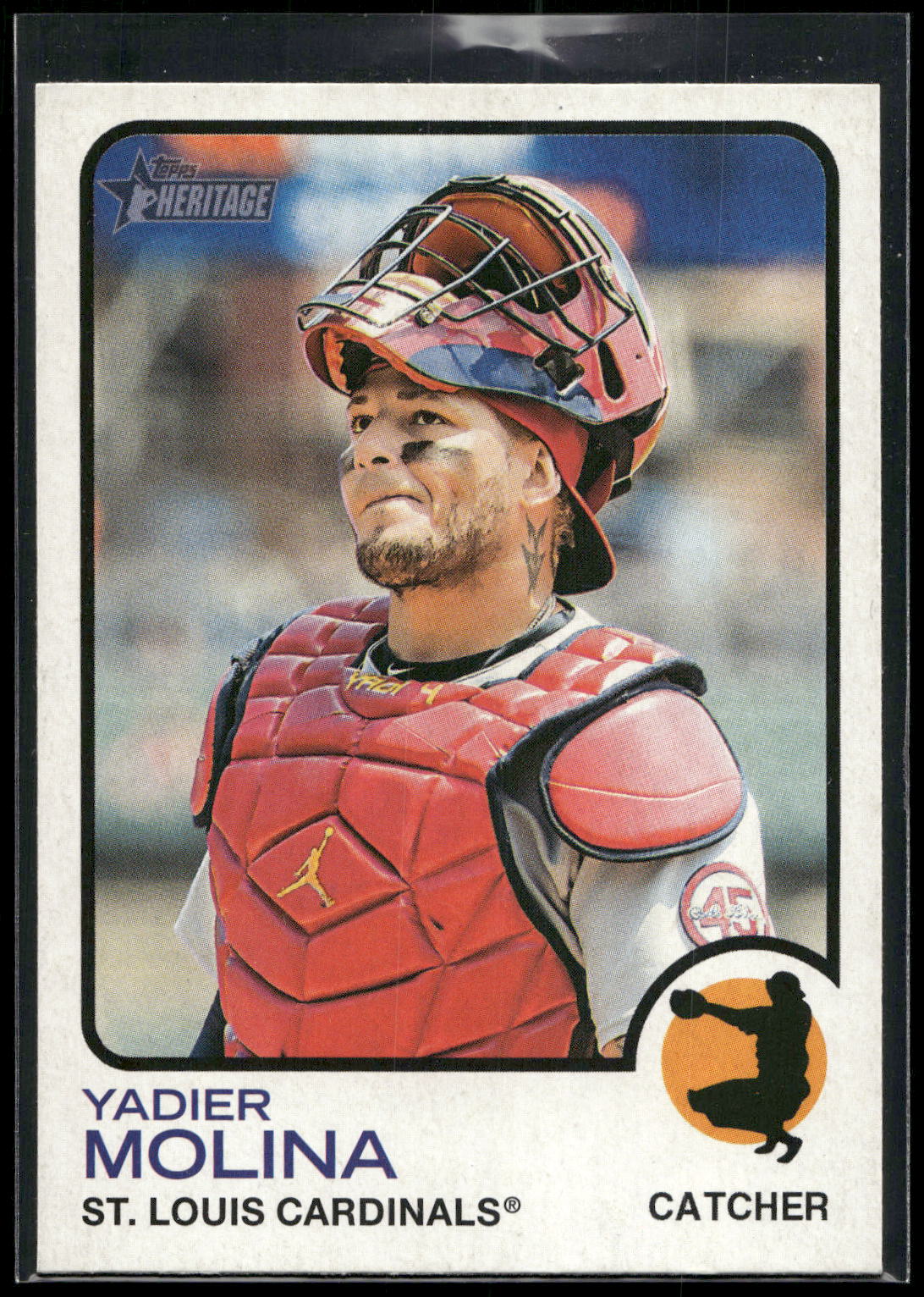 2022 Topps Heritage #279 Yadier Molina