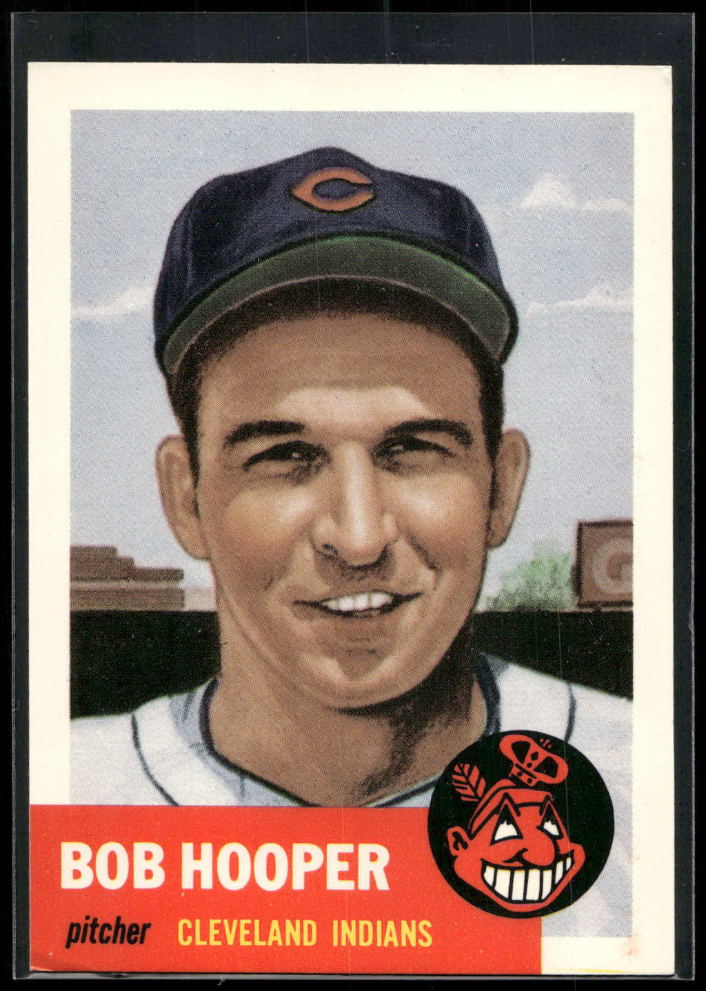 1953 Topps #84 Bob Hooper