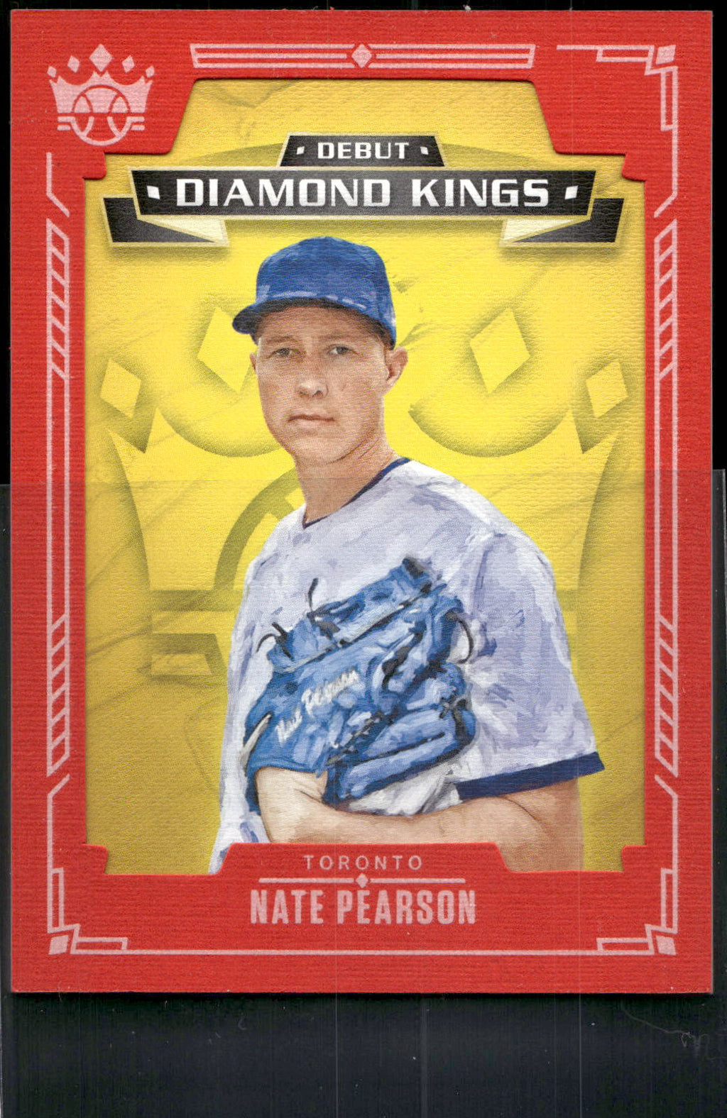 2021 Panini Diamond Kings #DDK-TO Nate Pearson Debut Diamond Kings Red Frame