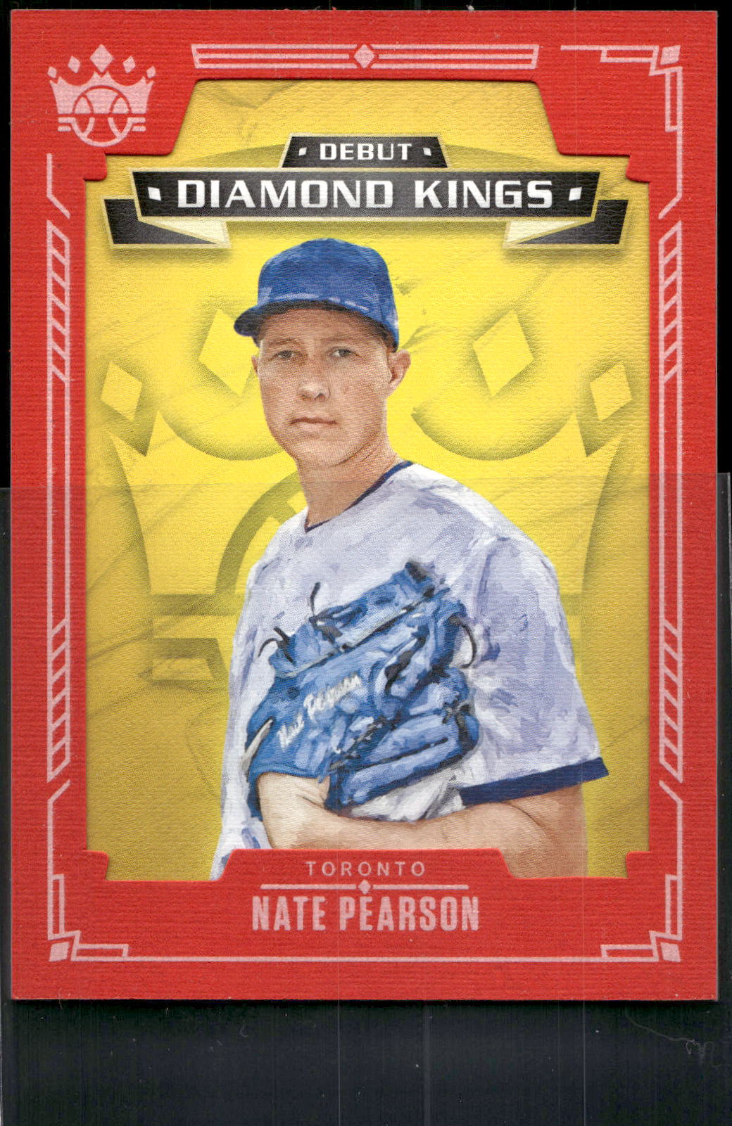 2021 Panini Diamond Kings #DDK-TO Nate Pearson Debut Diamond Kings Red Frame