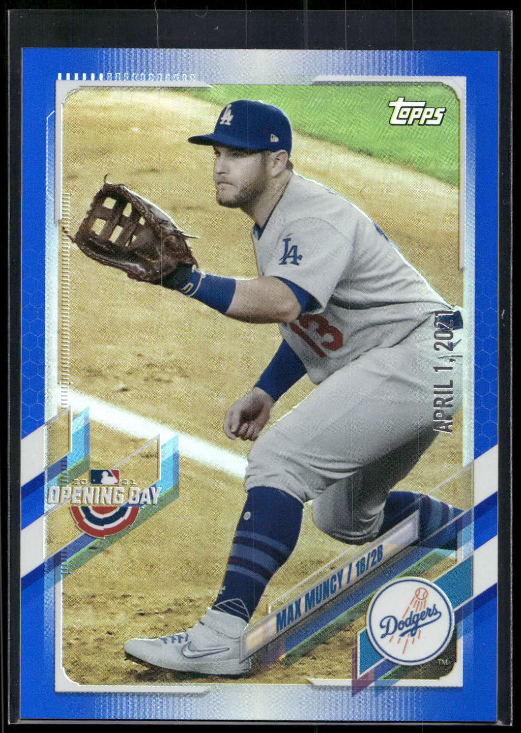 2021 Topps Opening Day #197 Max Muncy Opening Day Edition
