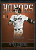 2015 Panini Miami Hurricanes #PO-MIA Peter O'Brien Honors