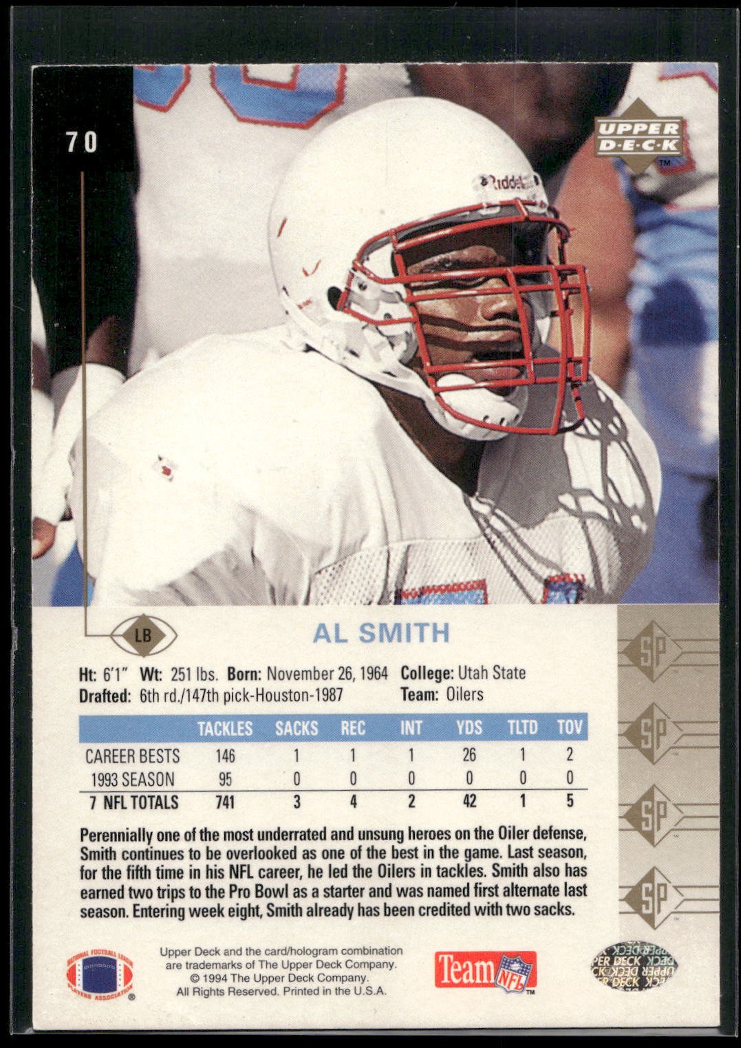 1994 SP #70 Al Smith