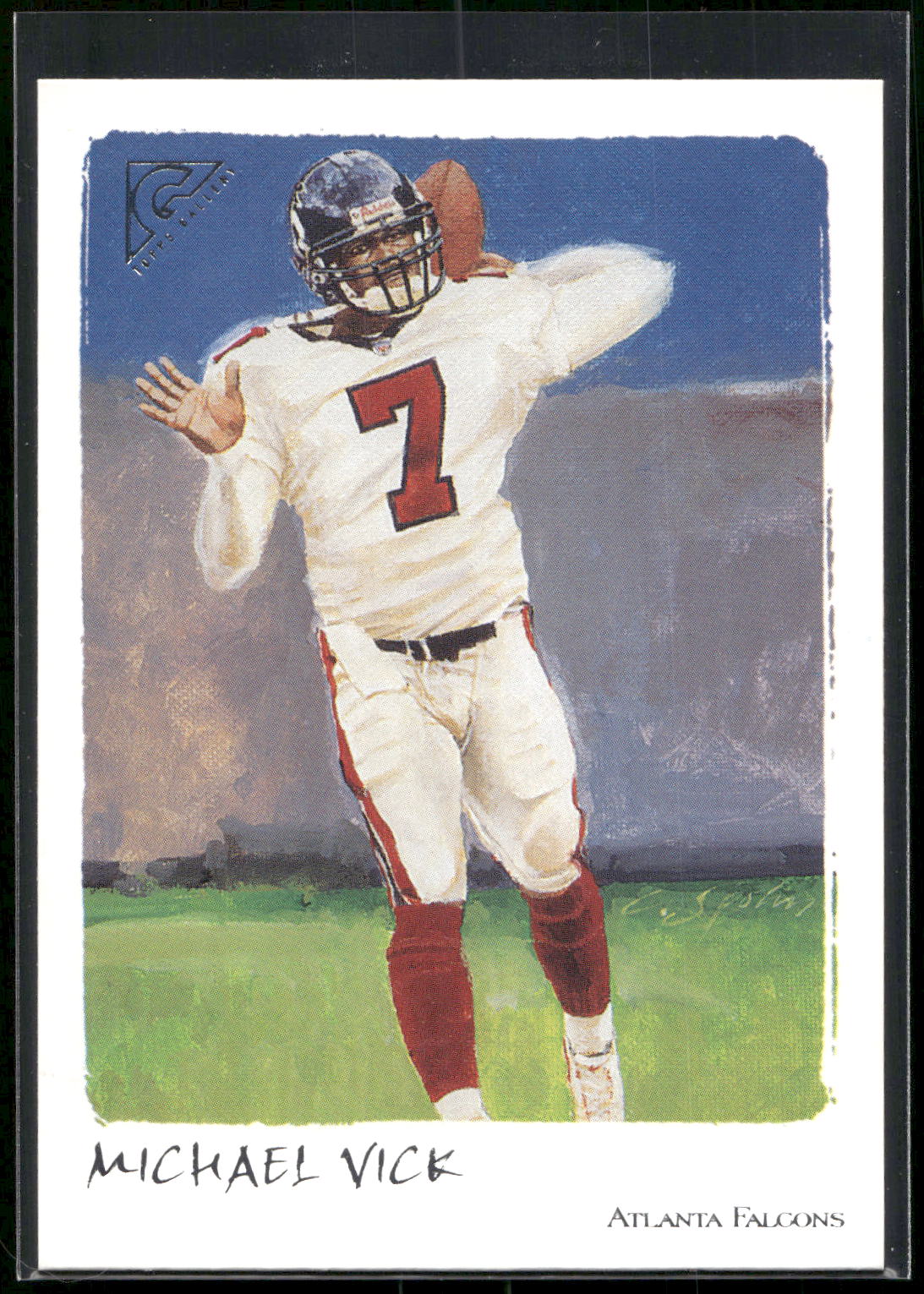 2002 Topps Gallery #16 Michael Vick