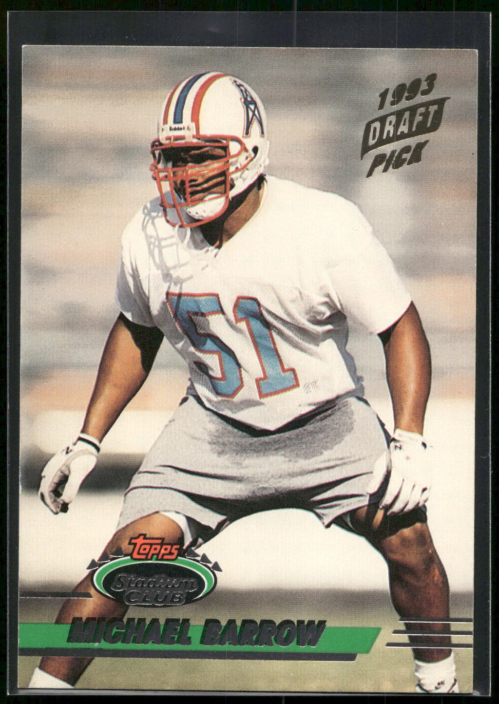 1993 Stadium Club #488 Micheal Barrow