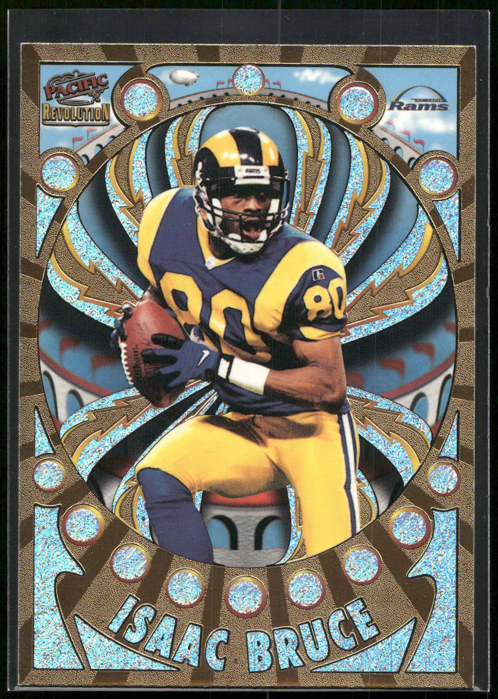 1997 Pacific Revolution #117 Isaac Bruce