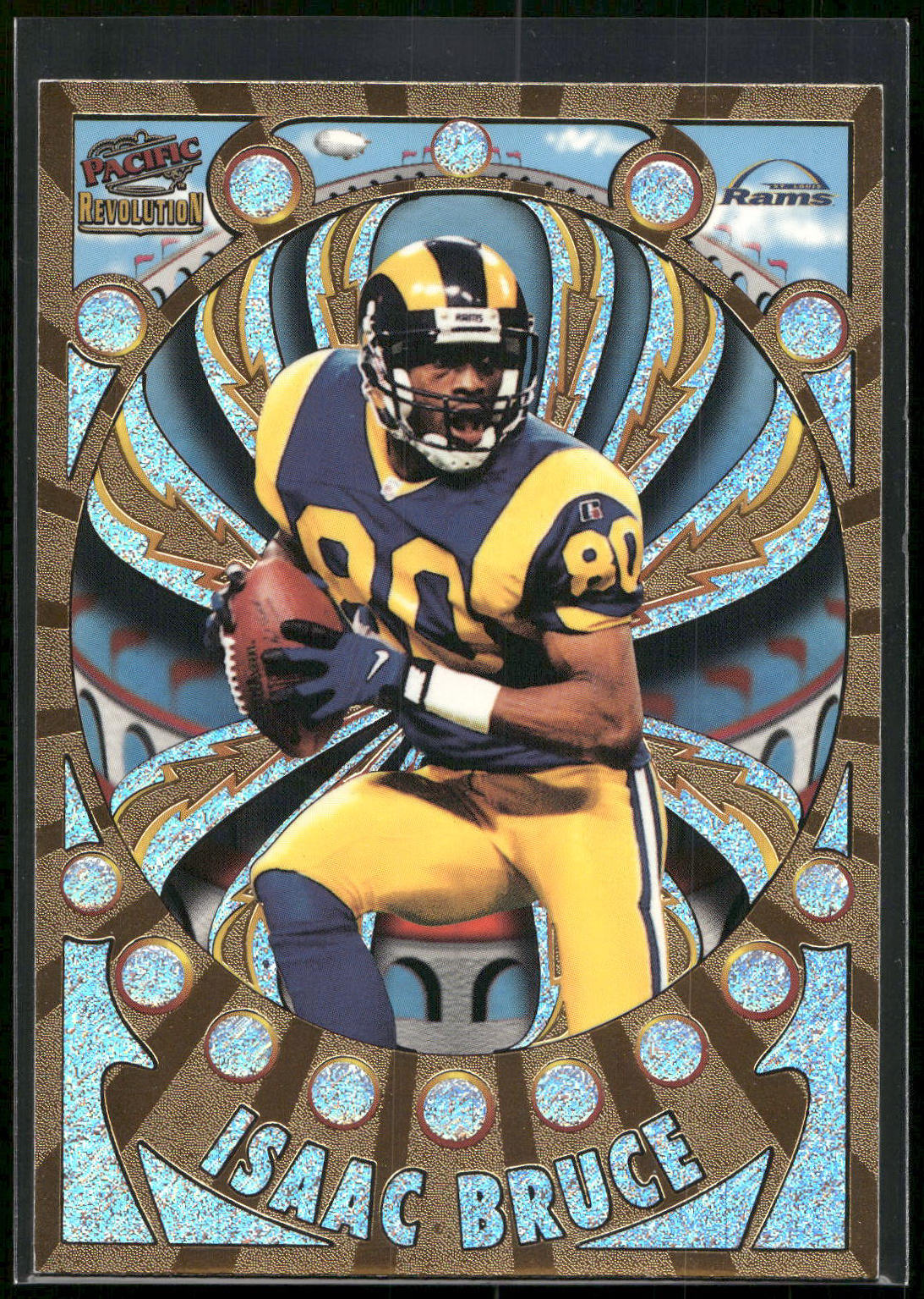 1997 Pacific Revolution #117 Isaac Bruce