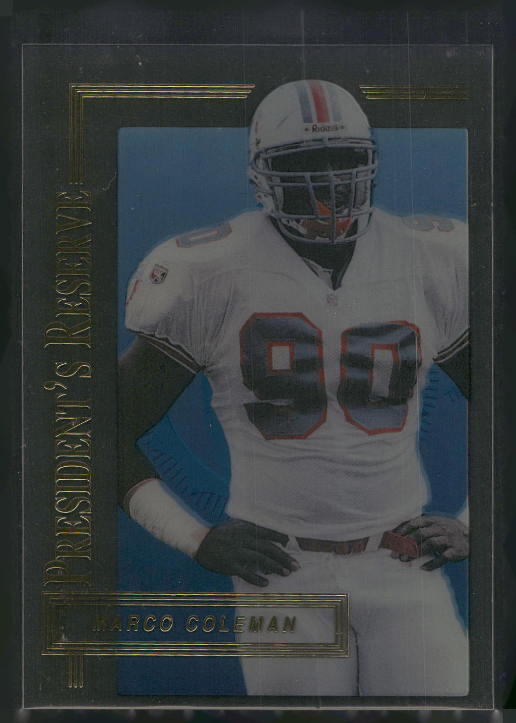 1996 Collector's Edge President's Reserve #100 Marco Coleman