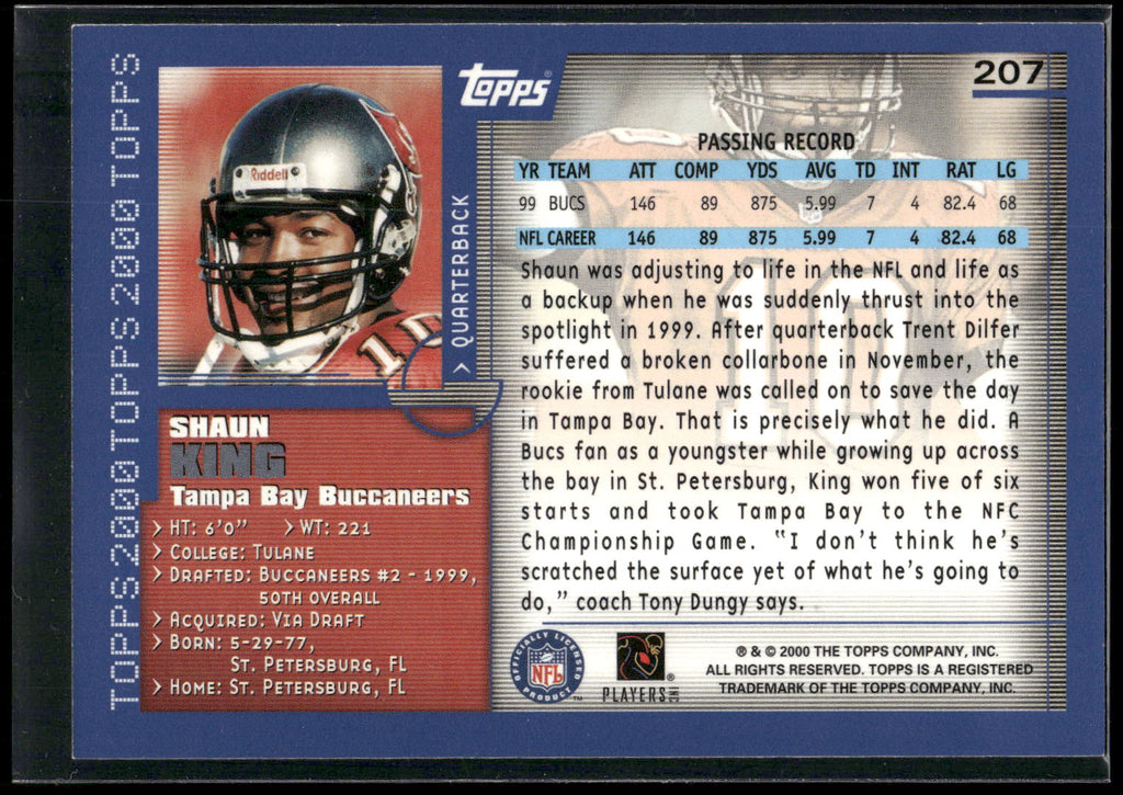 2000 Topps #207 Shaun King