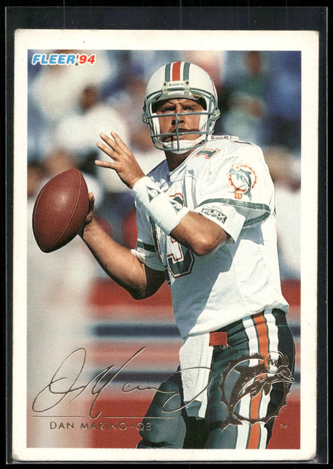 1994 Fleer Shell FACT #99 Dan Marino