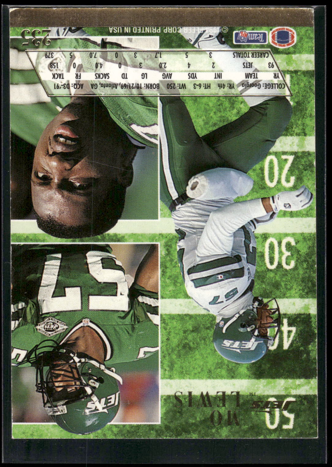 1994 Ultra #235 Mo Lewis