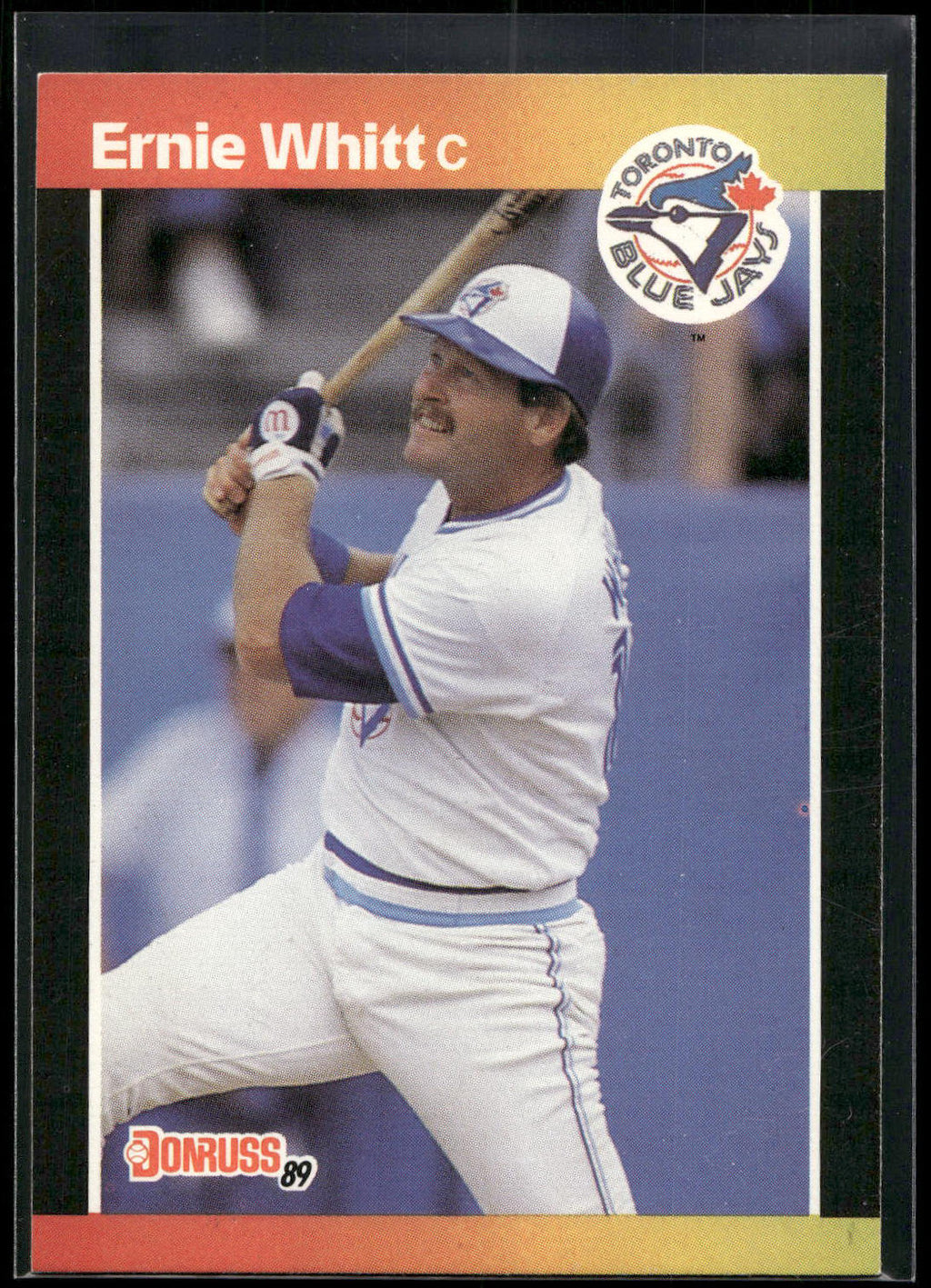 1989 Donruss #591 Ernie Whitt