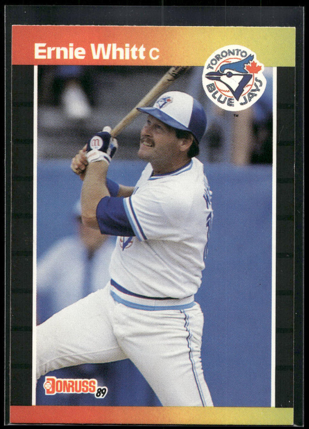 1989 Donruss #591 Ernie Whitt