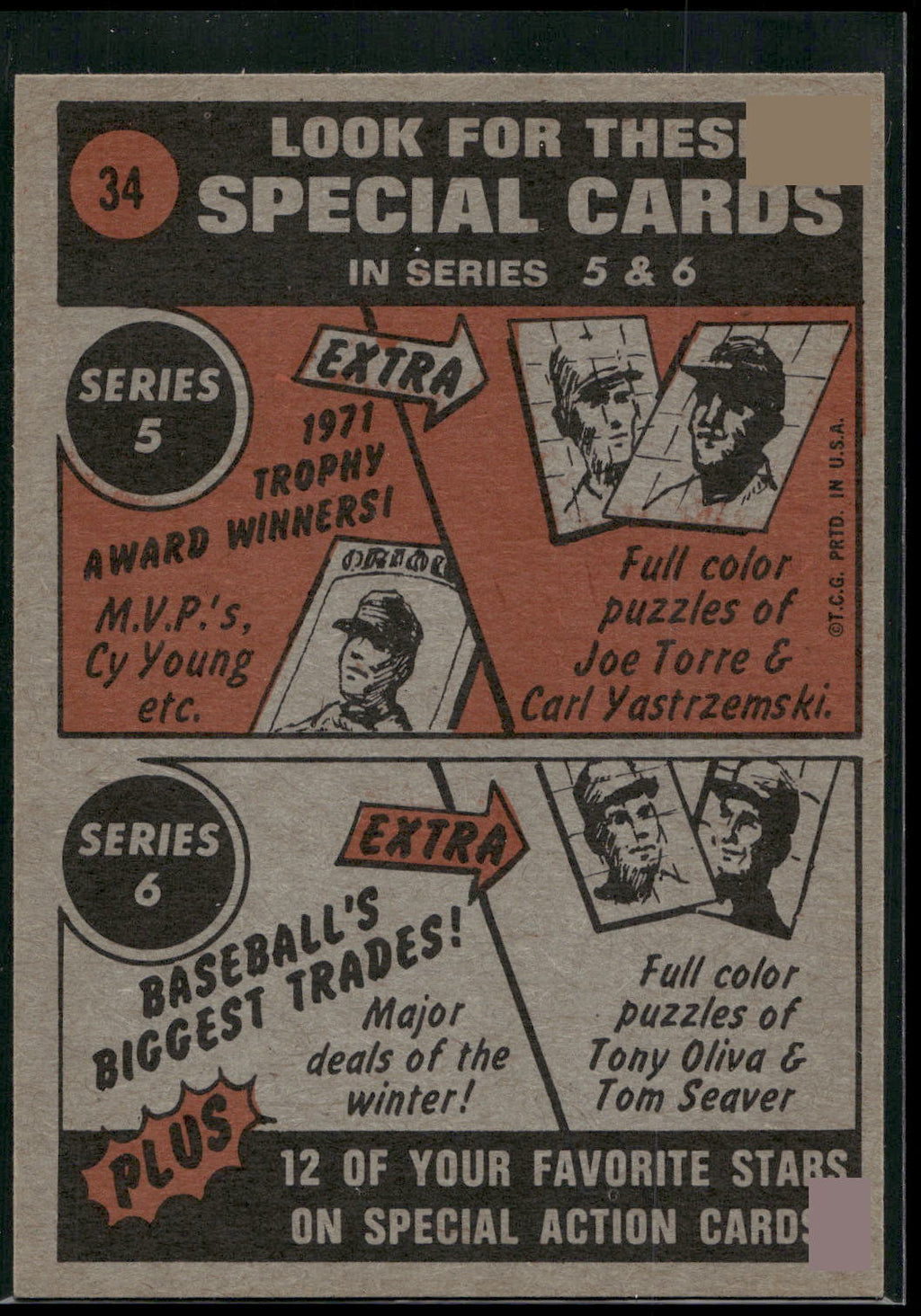 1972 Topps #34 Billy Martin