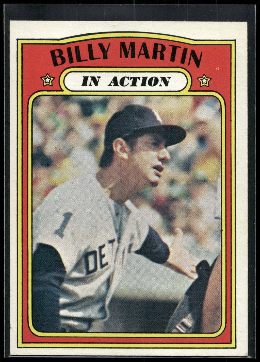1972 Topps #34 Billy Martin