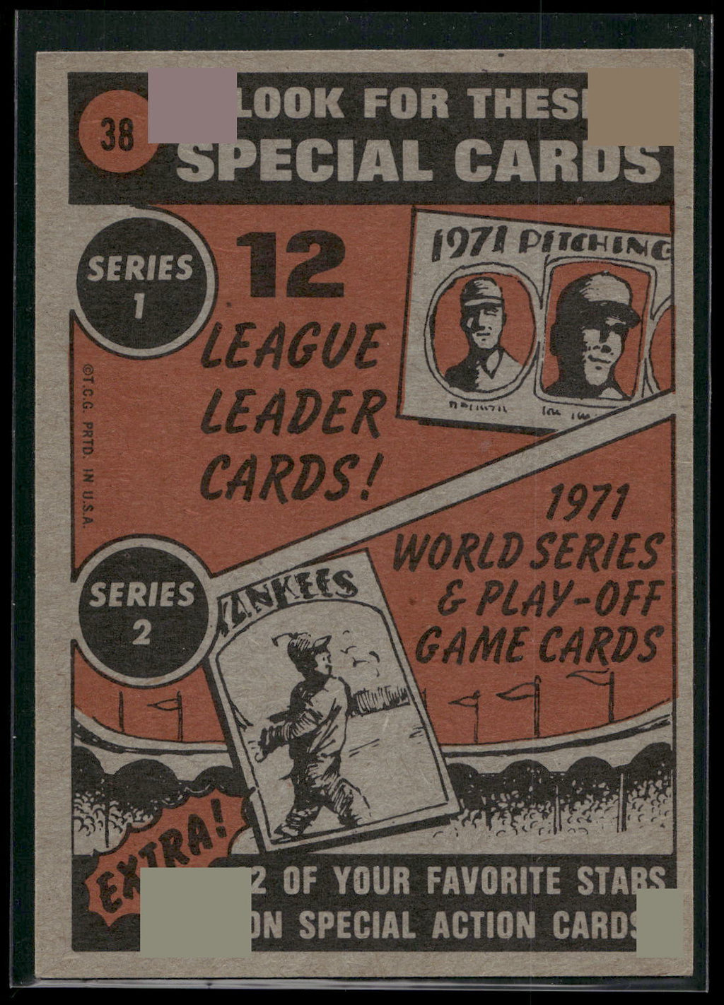 1972 Topps #38 Carl Yastrzemski